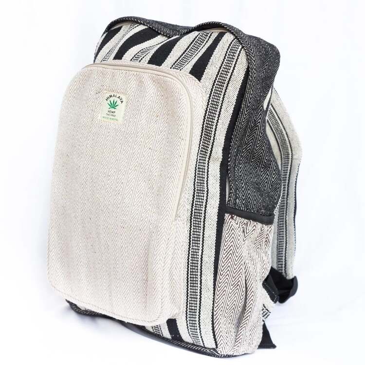 Simple Designed Eco-Friendly Hemp Back Pack Best Himalaya