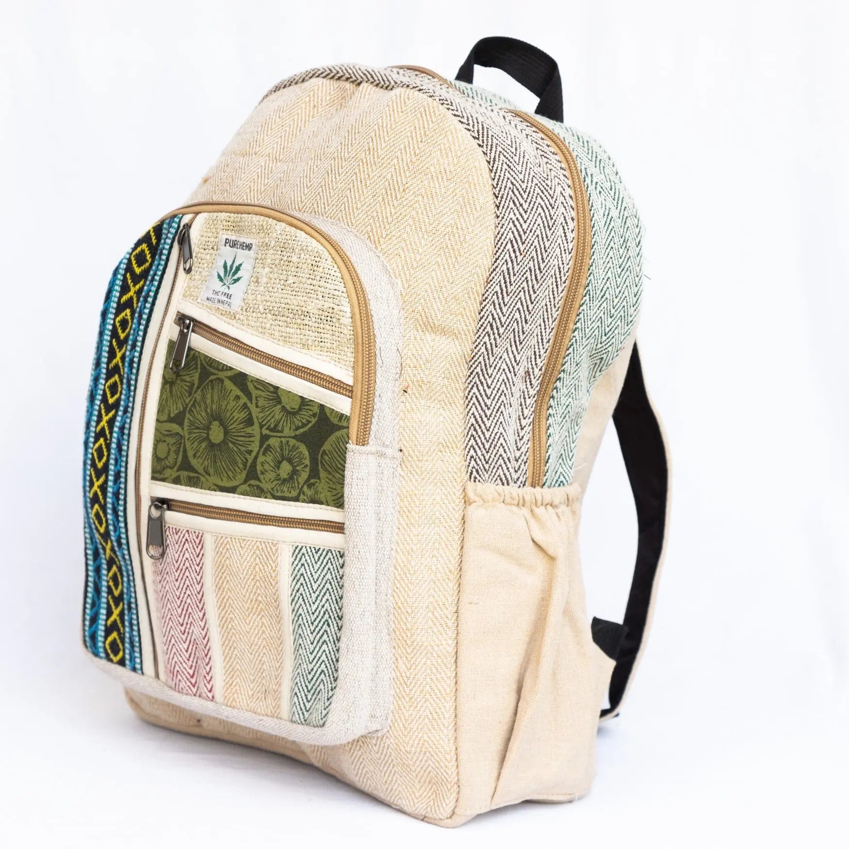 Sustainable Hemp School and College Shoulder Bag - Best HimalayaBest Himalaya