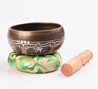 Tibetan Buddhist Spiritual Symbol Etched Brass Singing Bowl - Best HimalayaBest Himalaya