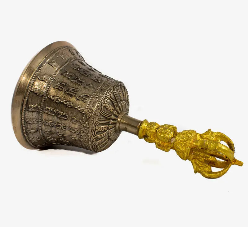 Tibetan Buddhist mantra Bell and Dorje set - Best HimalayaBest Himalaya