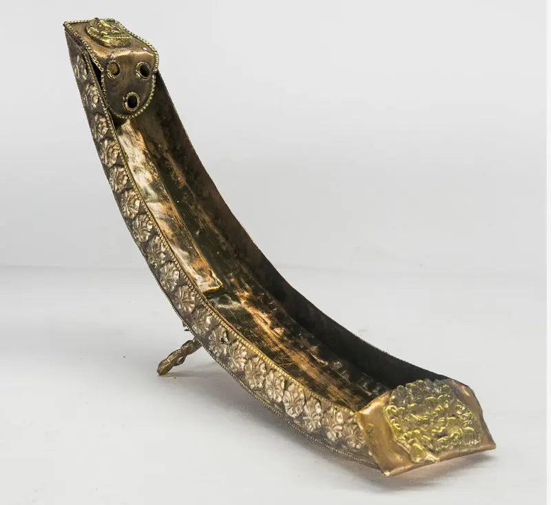 Tibetan Curved potala Incense burner - Best HimalayaBest Himalaya