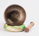 Tibetan Endless Knot Etched Mantra Singing Bowl - Best HimalayaBest Himalaya