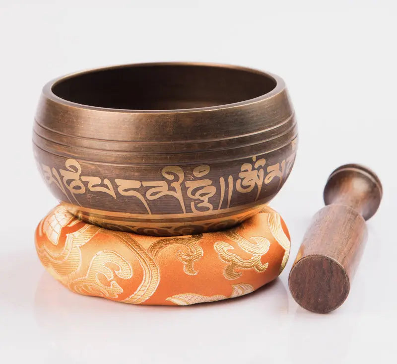 Tibetan High Quality Brass Singing Bowl Handmade in Nepal - Best HimalayaBest Himalaya