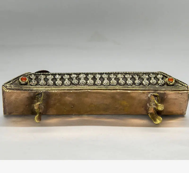 Tibetan Lucky symbol crafted incense burner - Best HimalayaBest Himalaya