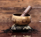 Tibetan Mantras Etched Singing Bowl - Best HimalayaBest Himalaya