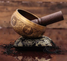 Tibetan Mantras Etched Singing Bowl - Best HimalayaBest Himalaya