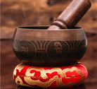 Tibetan Singing Bowl Set Of Premium Mallet And Cushion - Best HimalayaBest Himalaya