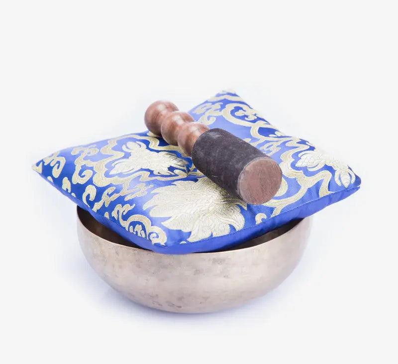 Tibetan Singing Bowls With Cushion Pillow - Best HimalayaBest Himalaya