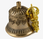 Tibetan dharma object bell and bajra set - Best HimalayaBest Himalaya