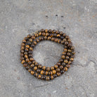 Tiger Eye Buddhist Prayer Mala Beads - Best HimalayaBest Himalaya