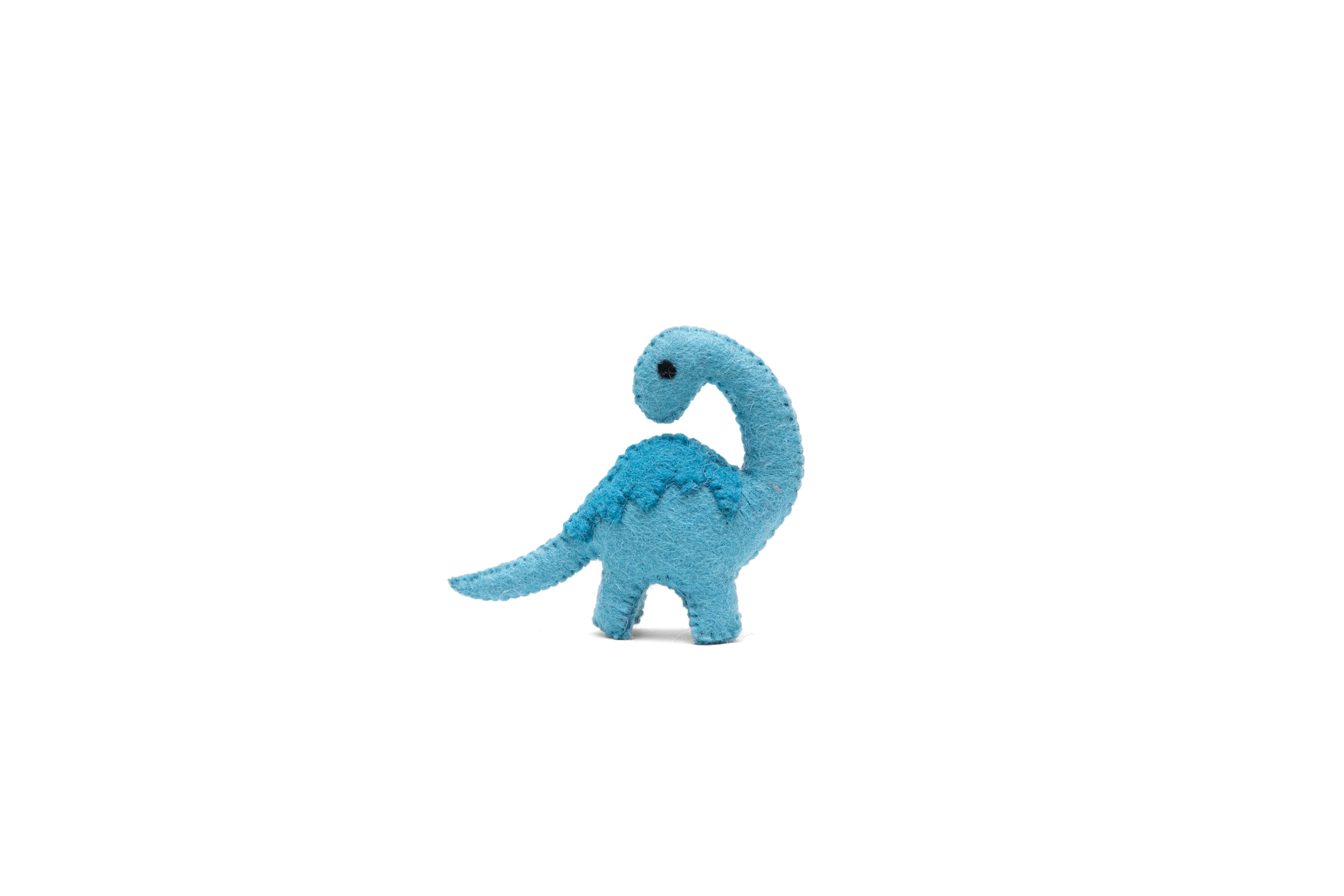 Vibrant Blue Dinosaur Felt Toy - Best HimalayaBest Himalaya