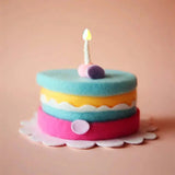 Whimsical Felt Fruit Cake