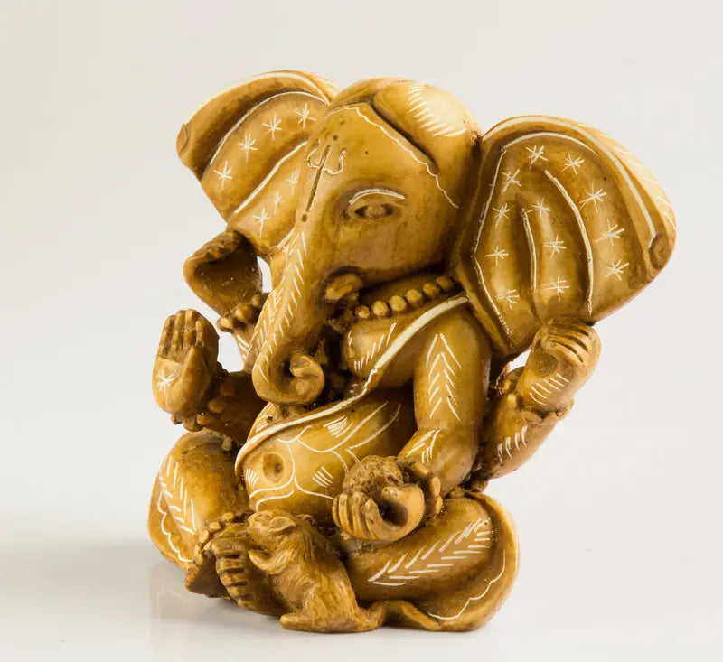 White Ganesh Statue Resin - Best Himalaya