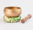 Wooden Mallet and Silk Pillow Tibetan Singing Bowl Set - Best Himalaya