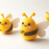 Honey Buzz Felt Bee Stuffed Dolls