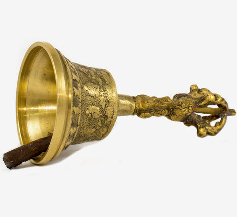 Tibetan bajra set brass