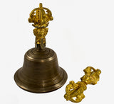 Tibetan Buddhist Bell and Bajra set
