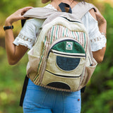 Natural Handmade Hemp Backpack: Eco-Friendly Style