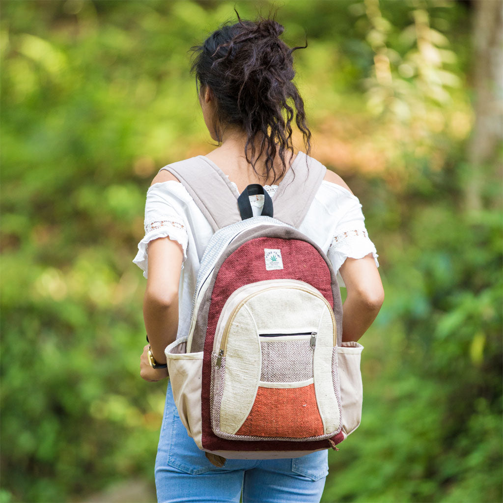 Lightweight Multipurpose Hemp Carry Backpack