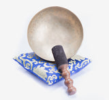 Tibetan Singing Bowls With Cushion Pillow