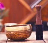 Special Chakra Symbol Tibetan Bowl