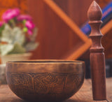 Nepal Antique Imitation Old Design Healing Mantra Singing Bowl