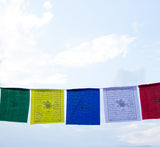 Lungta Tibetan High Quality polyster Prayer Flag set