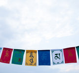 Single String om mani Tibetan Prayer Flag Handmade in Nepal