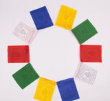 Single String Tibetan Mantra Prayer Flag Set: Embrace Peace and Blessings