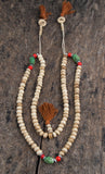 Buy 1 Get 1 for free Antique Tibetan Bone Prayer Mala Beads