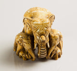 Elephant with Baby resin statue