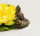 Buddha statue meditation resin