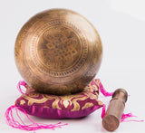 Tibetan Singing Bowl Set for Yoga, Meditation, and Healing