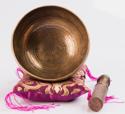 Tibetan Singing Bowl Set For Yoga ~Meditation~ Healing~ Reiki ~Gifts ~Sound Bath