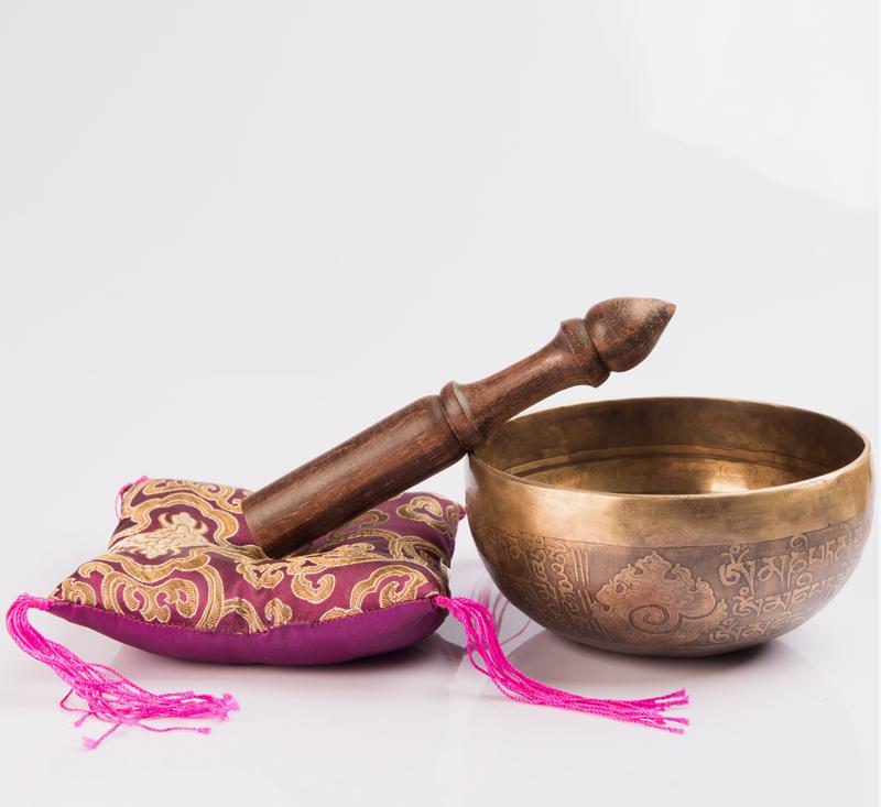 Tibetan Singing Bowl Set for Yoga, Meditation, and Healing