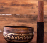 Handmade Tibetan Buddhist Antique Style Singing Bowl