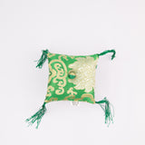 Tibetan Handmade Silk Square Cushion